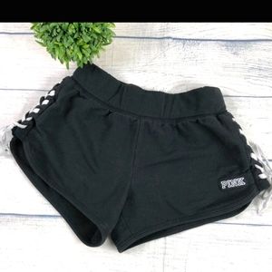 Pink Lace-down shorts XS